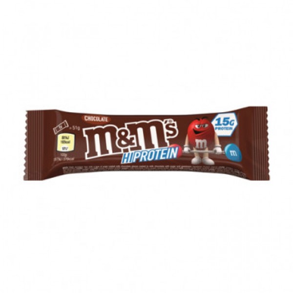 M&M's HiProtein Bar 51g Chocolate