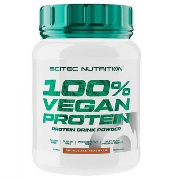 100% Vegan Protein 1000g Baunilha